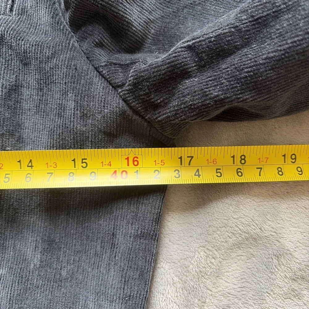 J Crew Crewcuts Ludlow Blazer Boy's 14 Jacket Sports Coat Black Corduroy Preppy